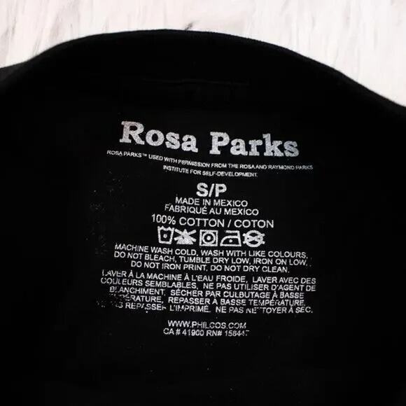 Rosa Parks One Person Can Change The World Graphic T Shirt Tee S Black Green - Picture 8 of 15